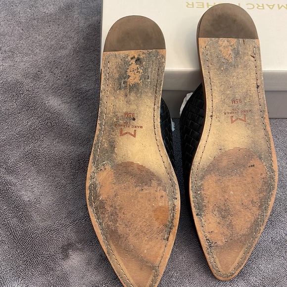 Marc Fisher 9.5 black Garren mules - Picture 5 of 5